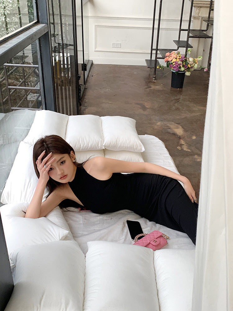 Split Midi Dress