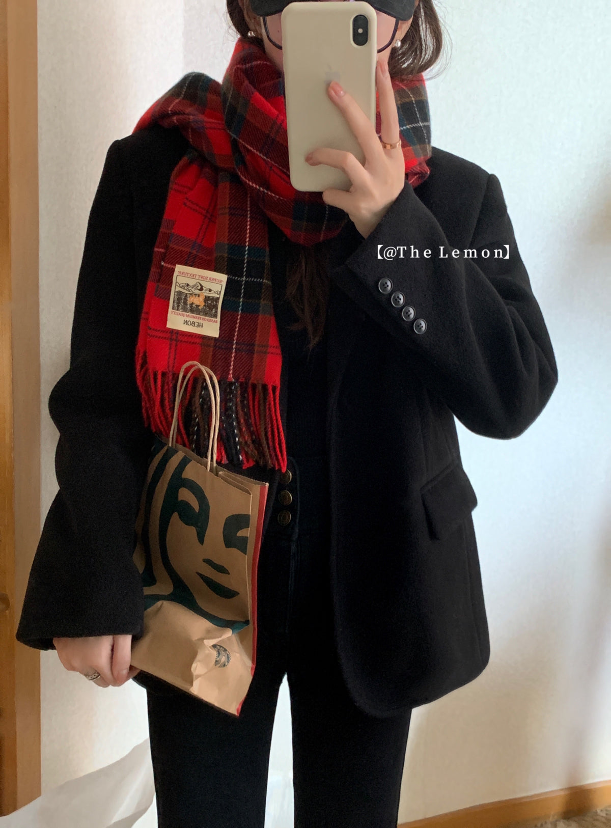 Christmas Plaid Scarf