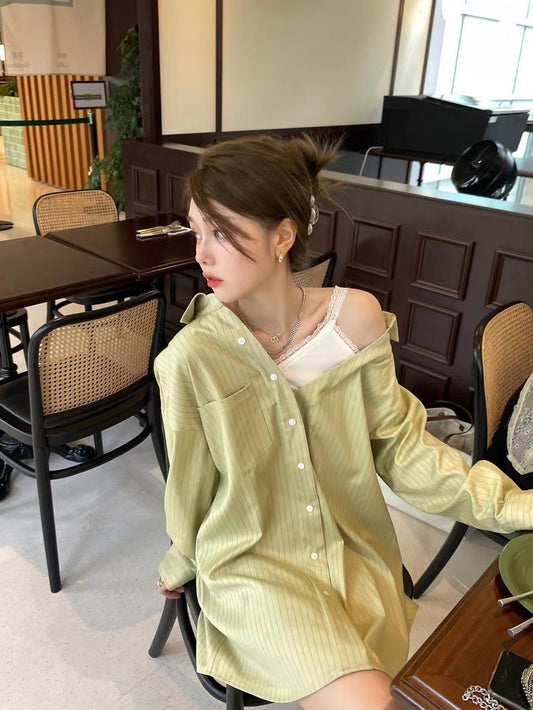 2 in 1 Oversized Shirt