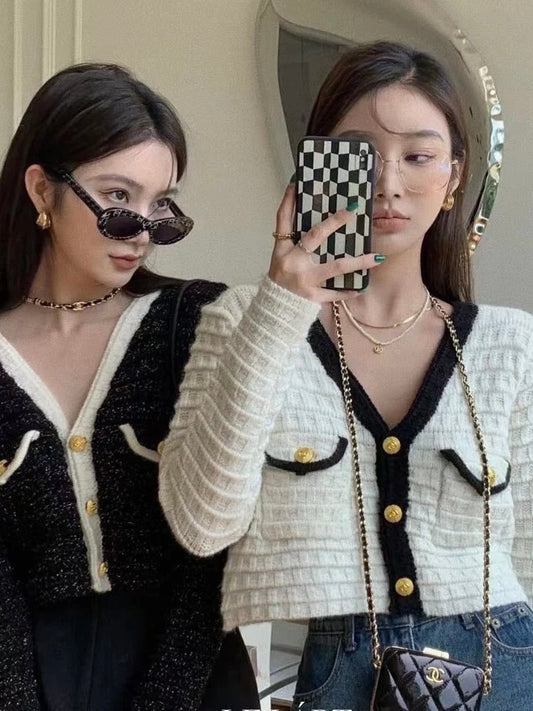 Chanel Style Knit Cardigan