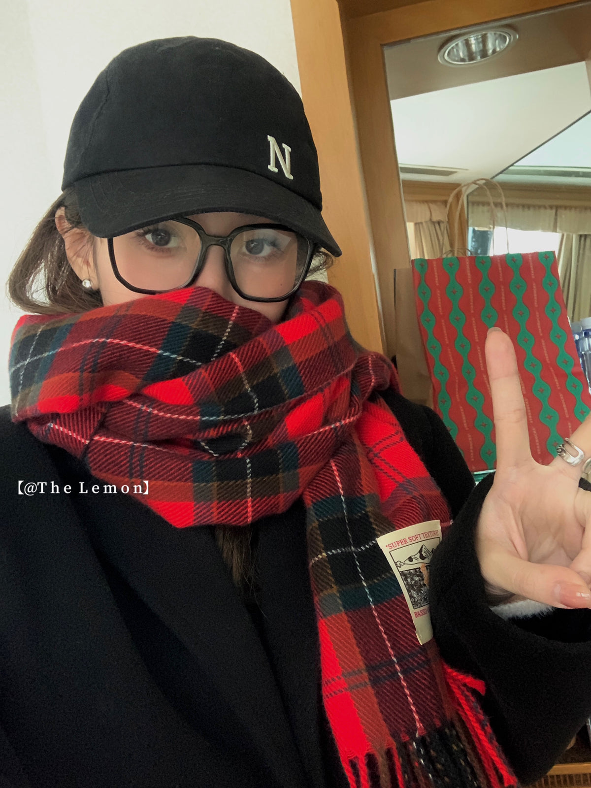 Christmas Plaid Scarf