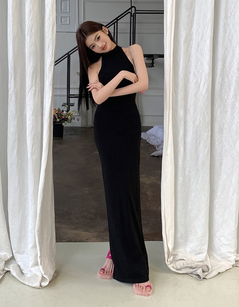 Split Midi Dress