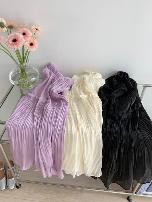 Ruffle Chiffon Tiered Dress