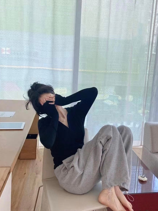 Ribbed Knit Zip Slim Cardigan