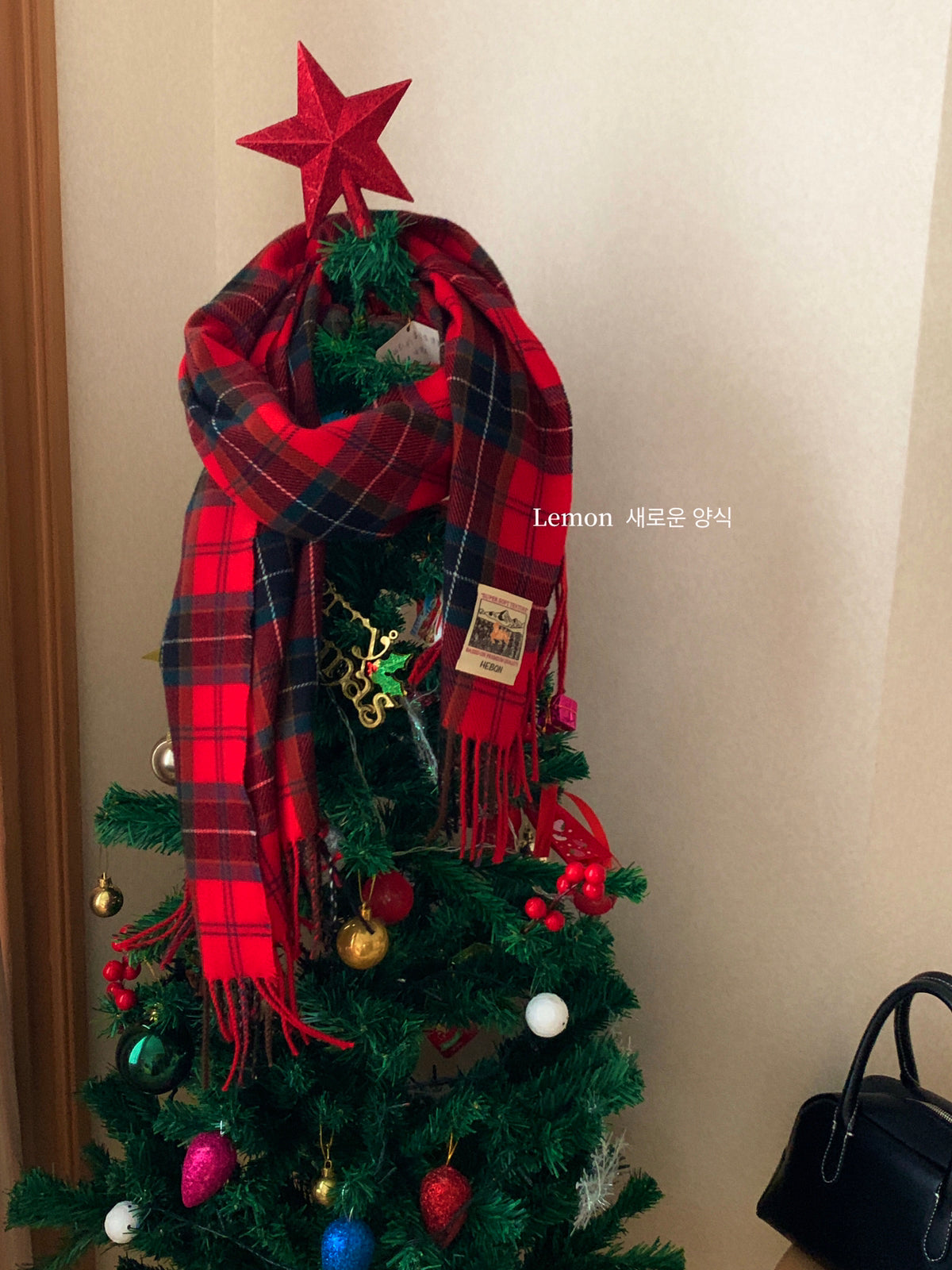 Christmas Plaid Scarf