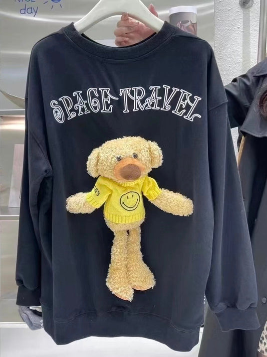 Stuffed Bear Doll Sweatshirt