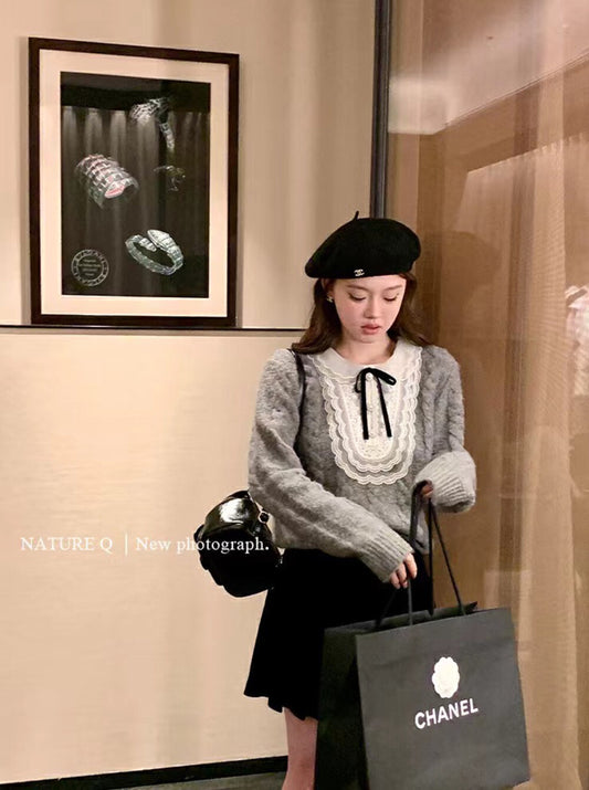 Preppy Cable Sweater