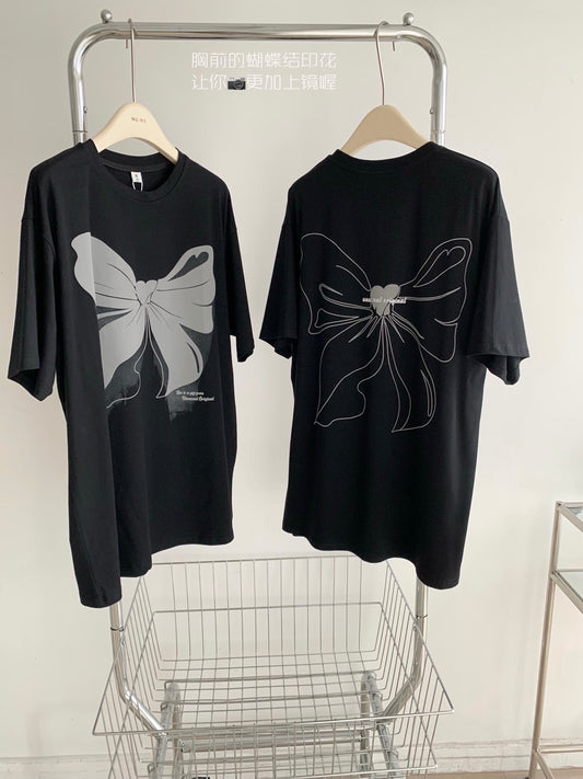 Large Ribbon Oversized Tee