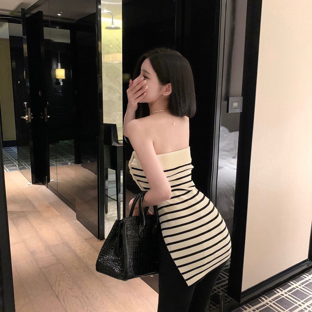 Striped Tube Top