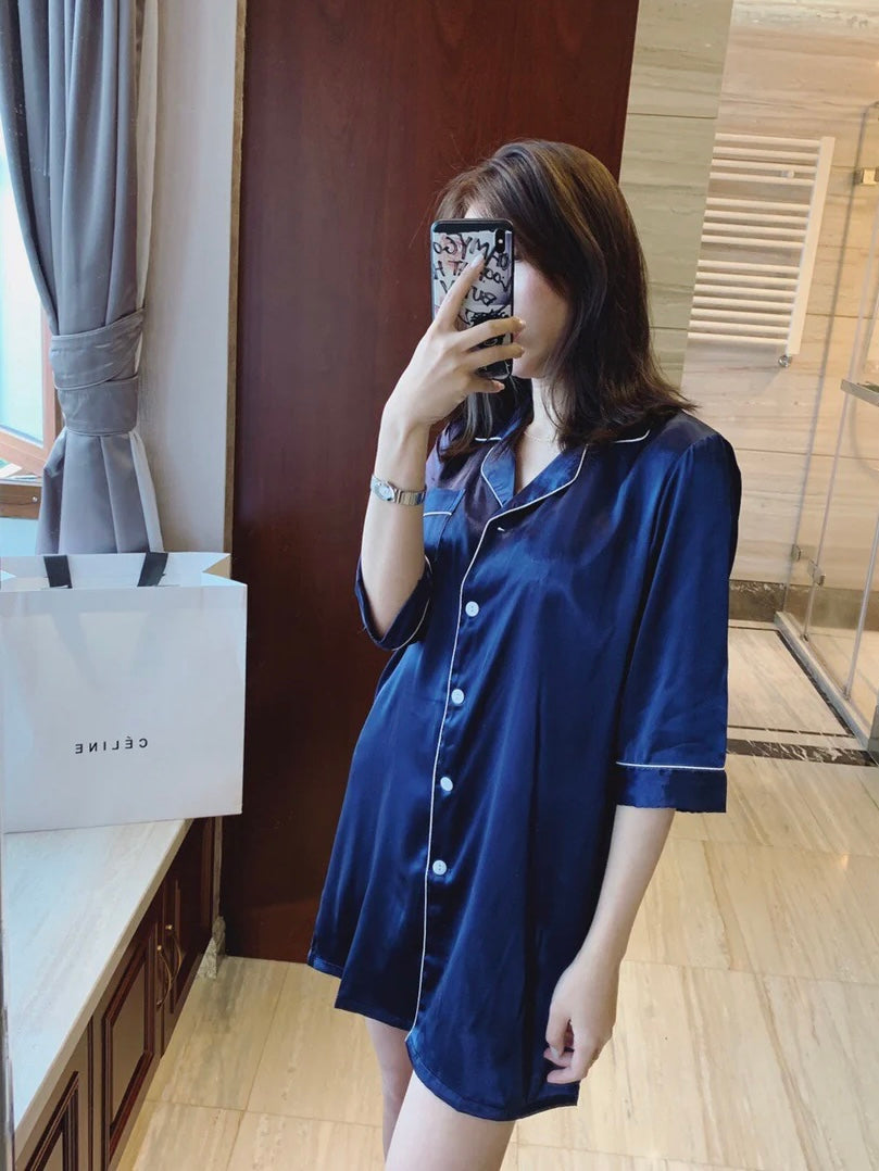 Silk One Piece Loungewear