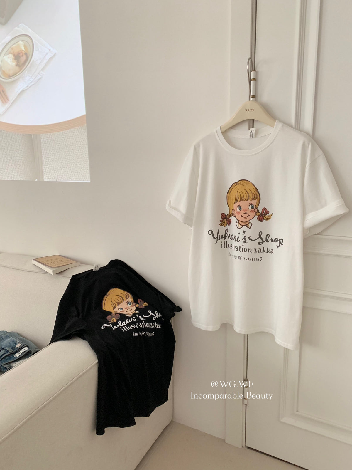 Vintage Cute Girl Tee