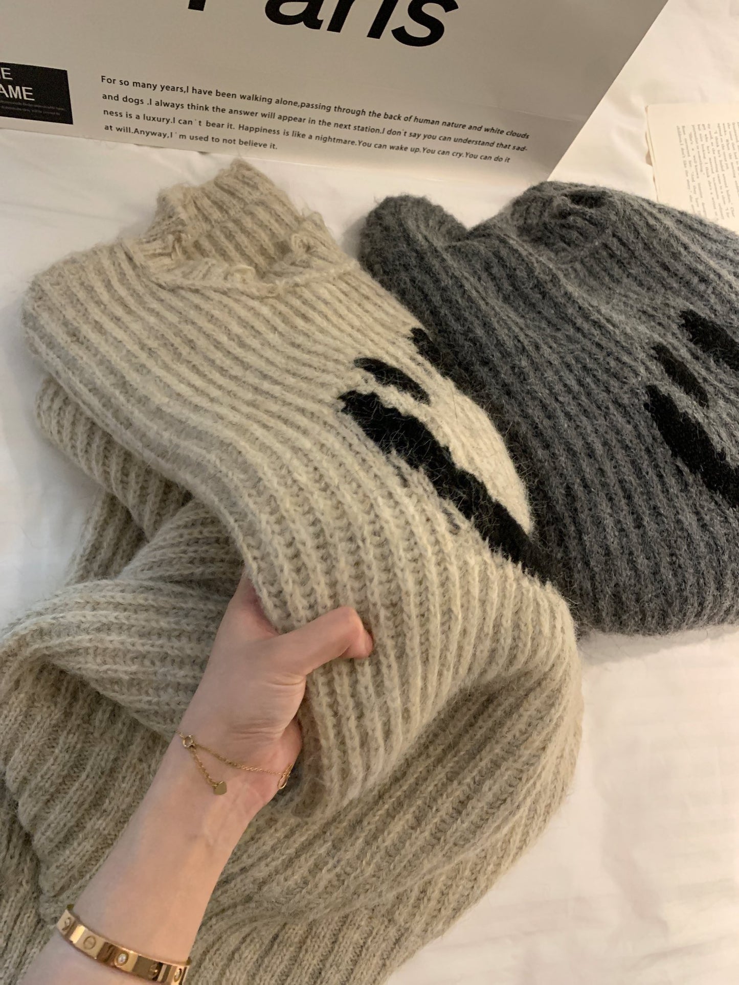 Smiley Face Sweater