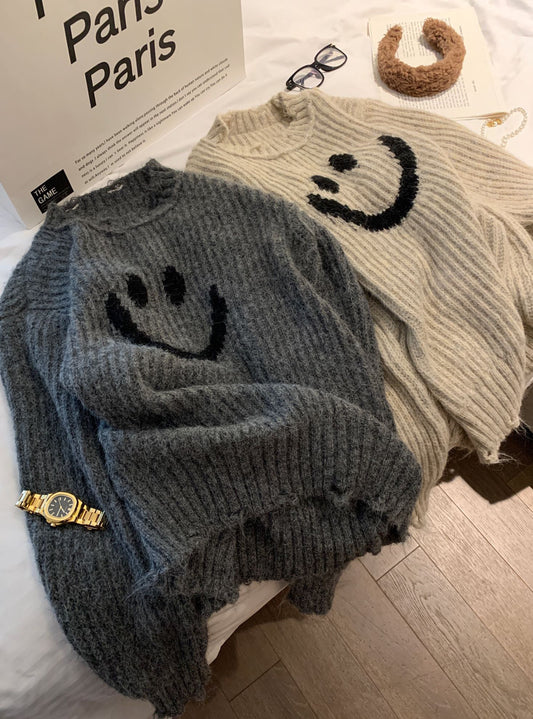 Smiley Face Sweater