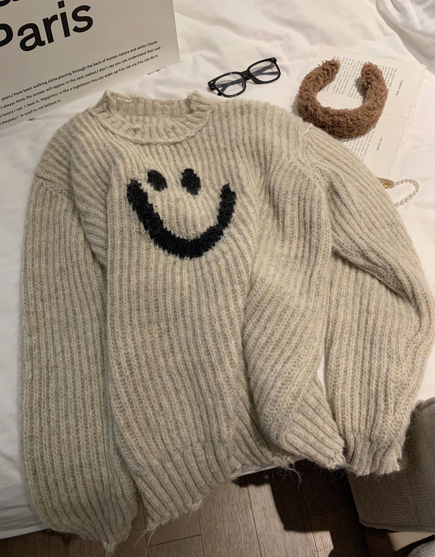 Smiley Face Sweater