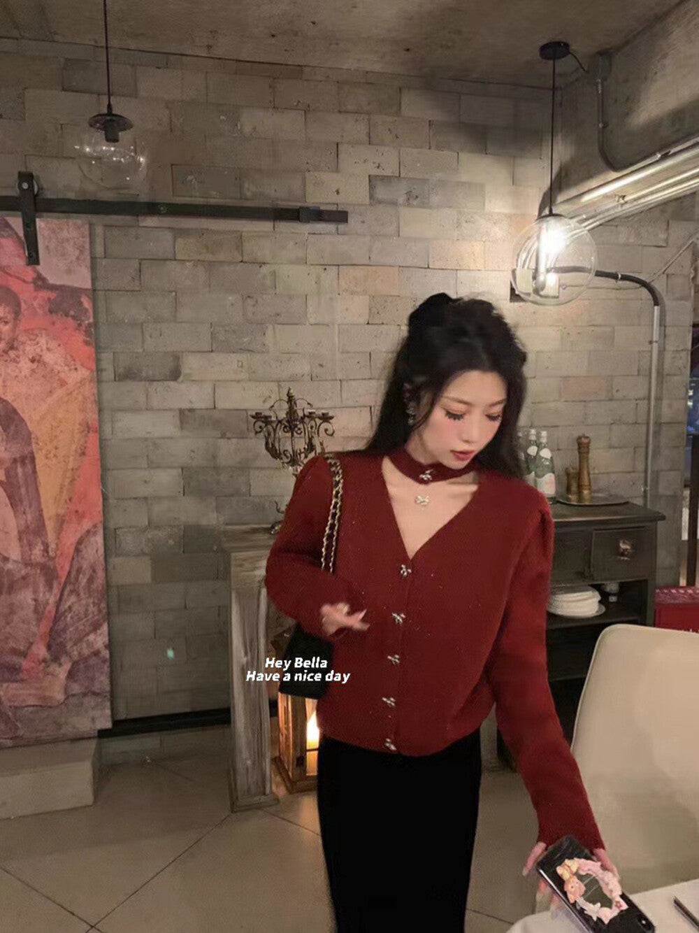 Halter Neck Sweater