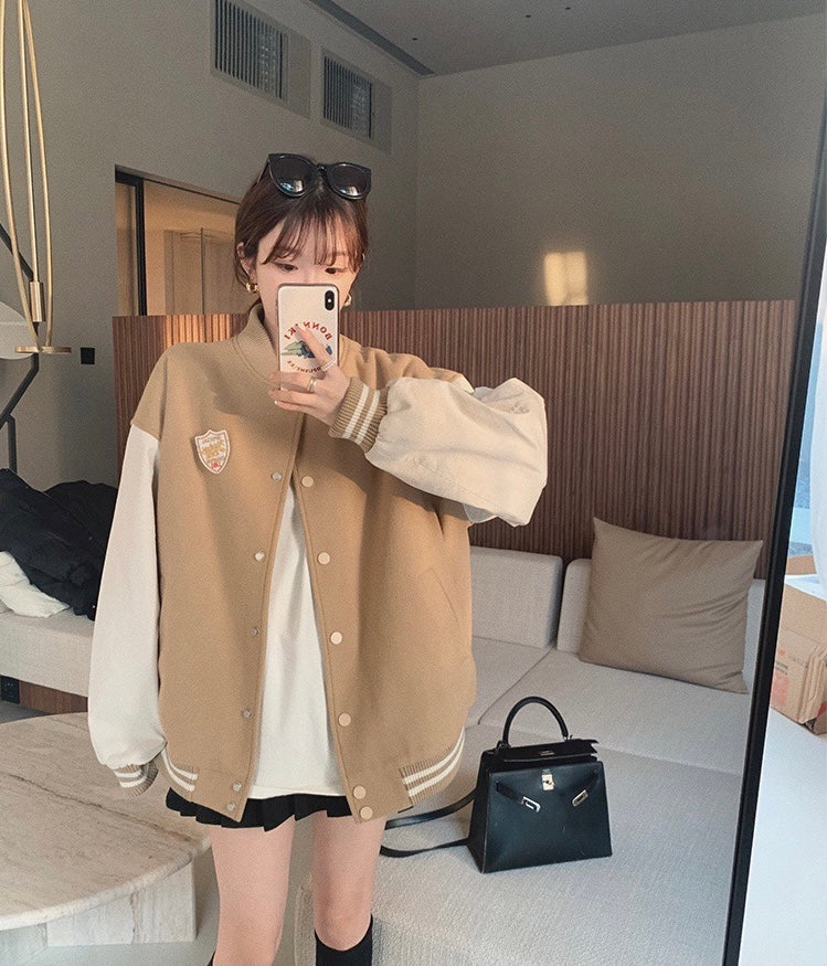 Oversized Baseball Jacket