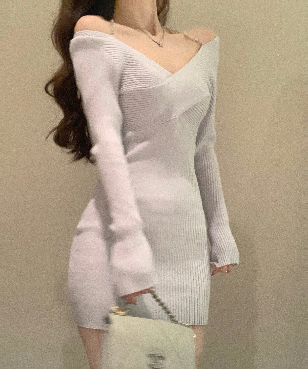 Diamonds Halter Neck Dress