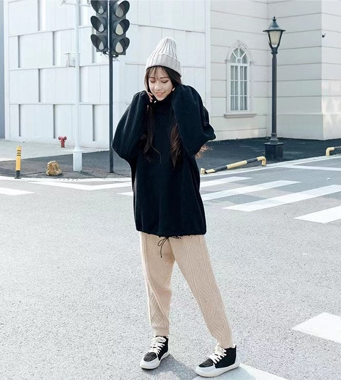 Cable Knit Sweatpants