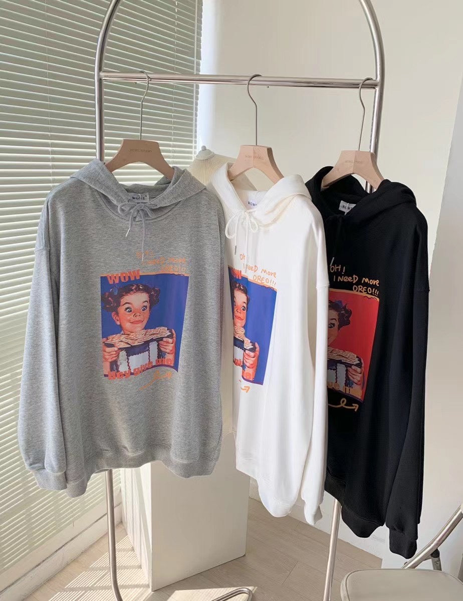 Vintage Cookie Girl Hoodie