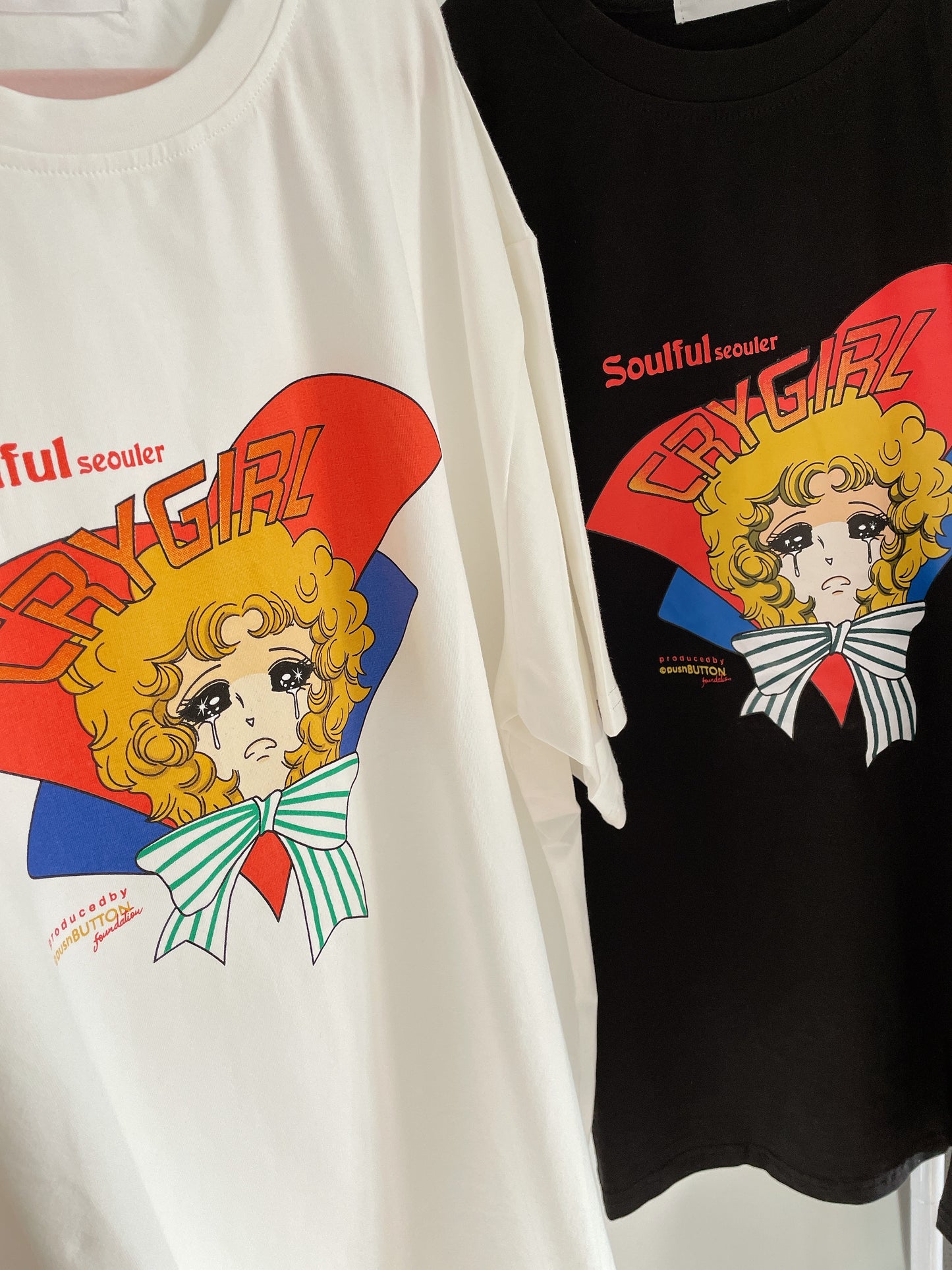 Comic Girl Colourful Tee