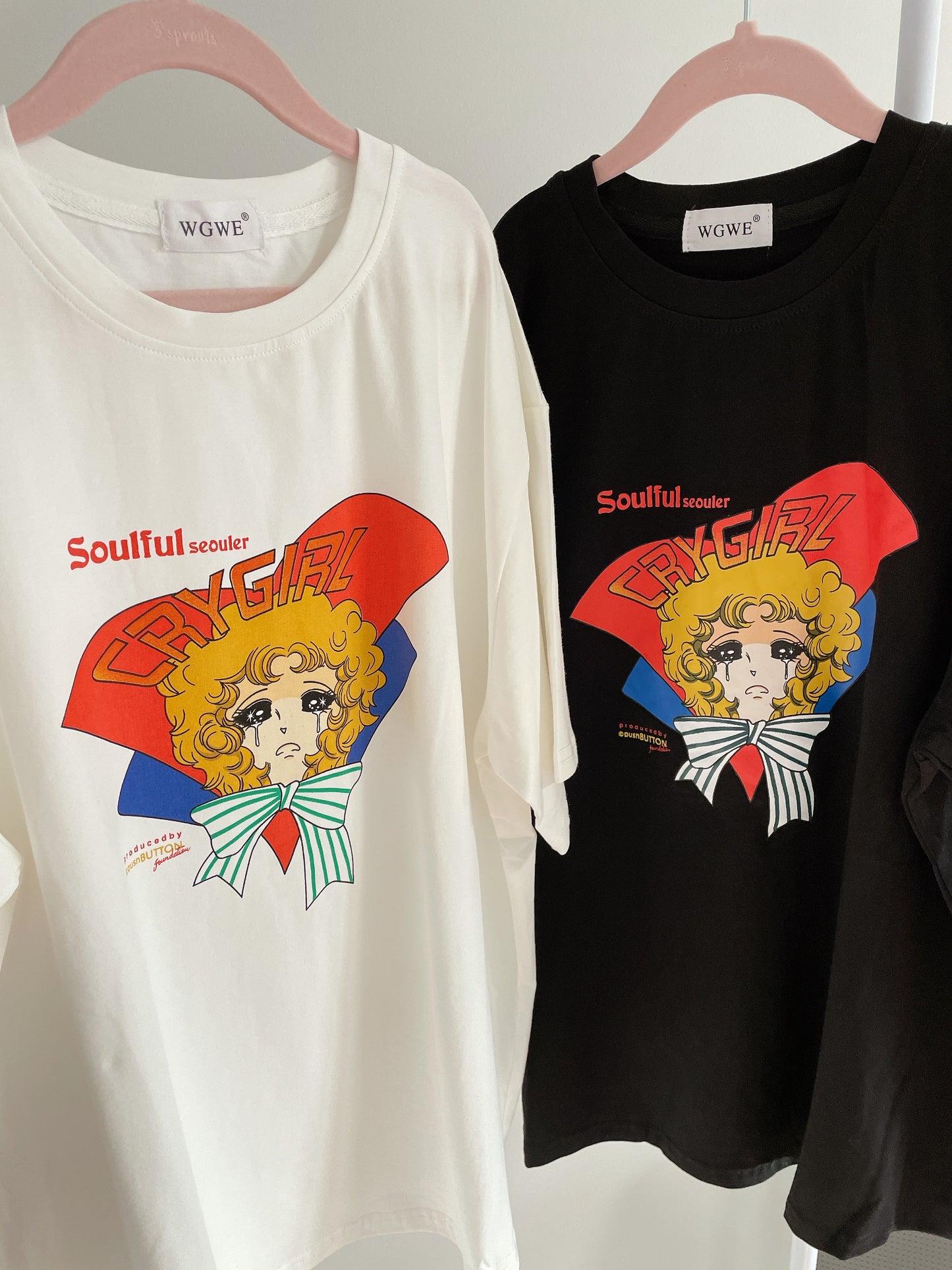 Comic Girl Colourful Tee