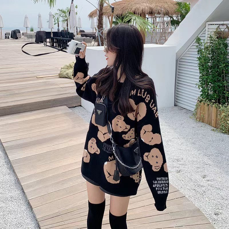 Lovely Bear Knit Sweater