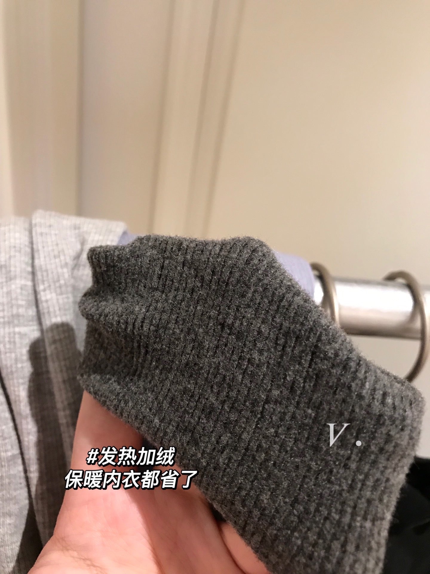 Turtleneck Ribbed Heattech