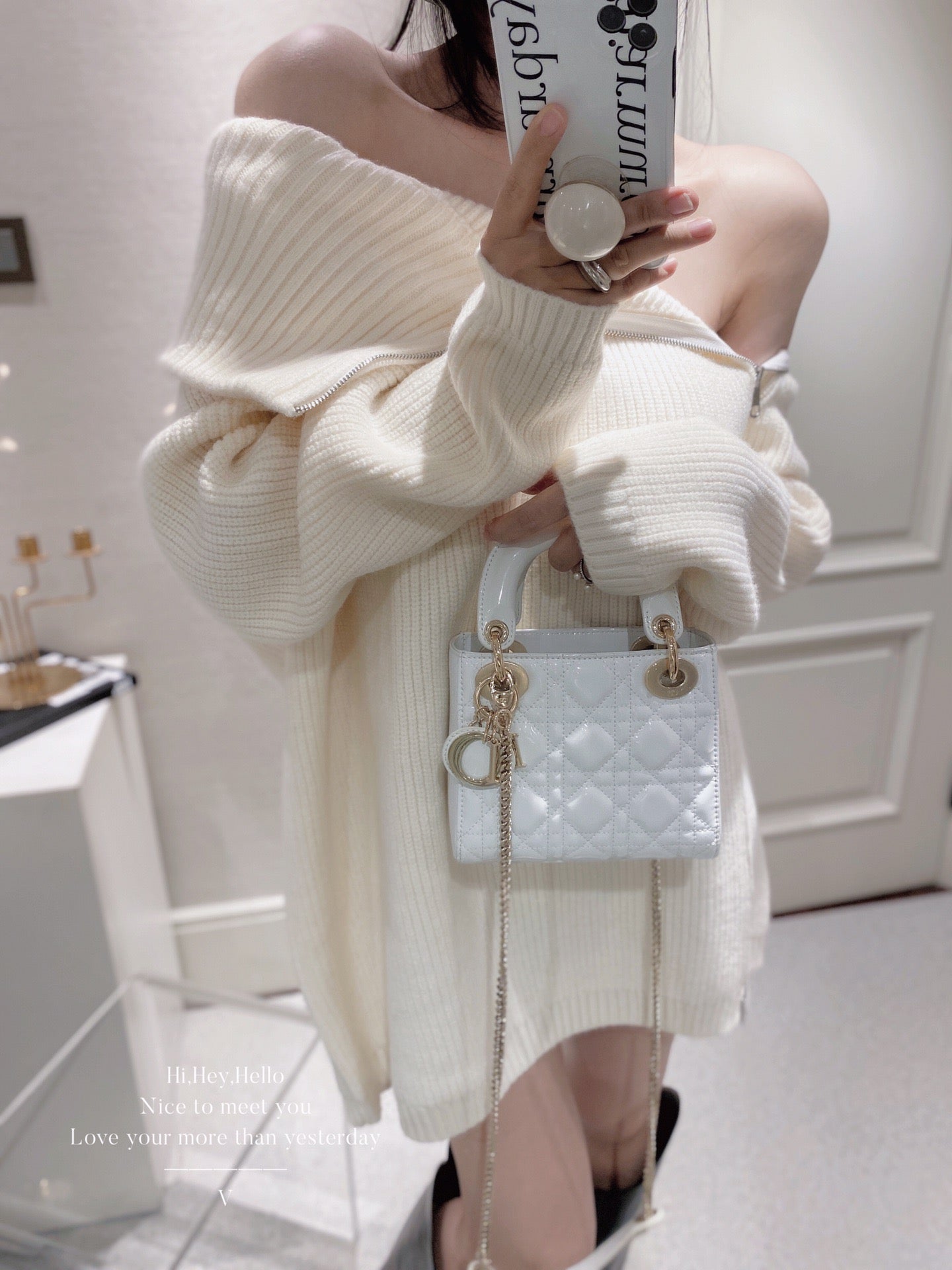 Zipper Woolen Sweater