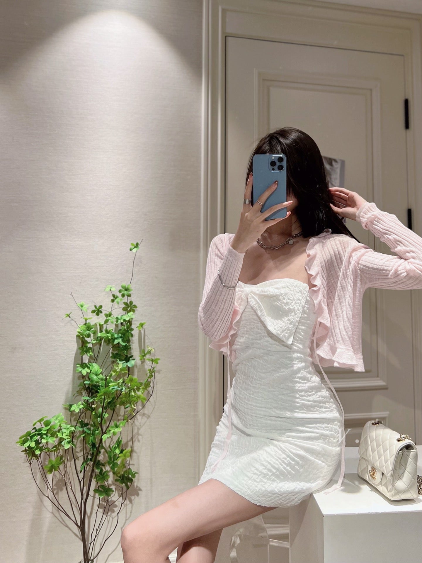 Light Weight Ruffled Thin Jacket