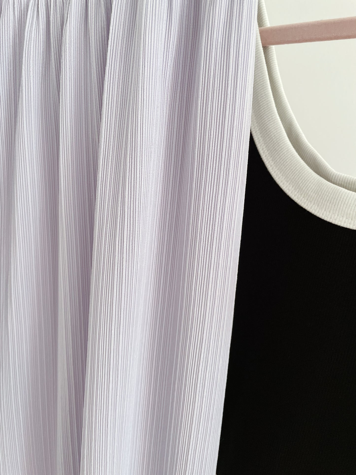 Taro Ribbed Relaxed Wide Legs Pants
