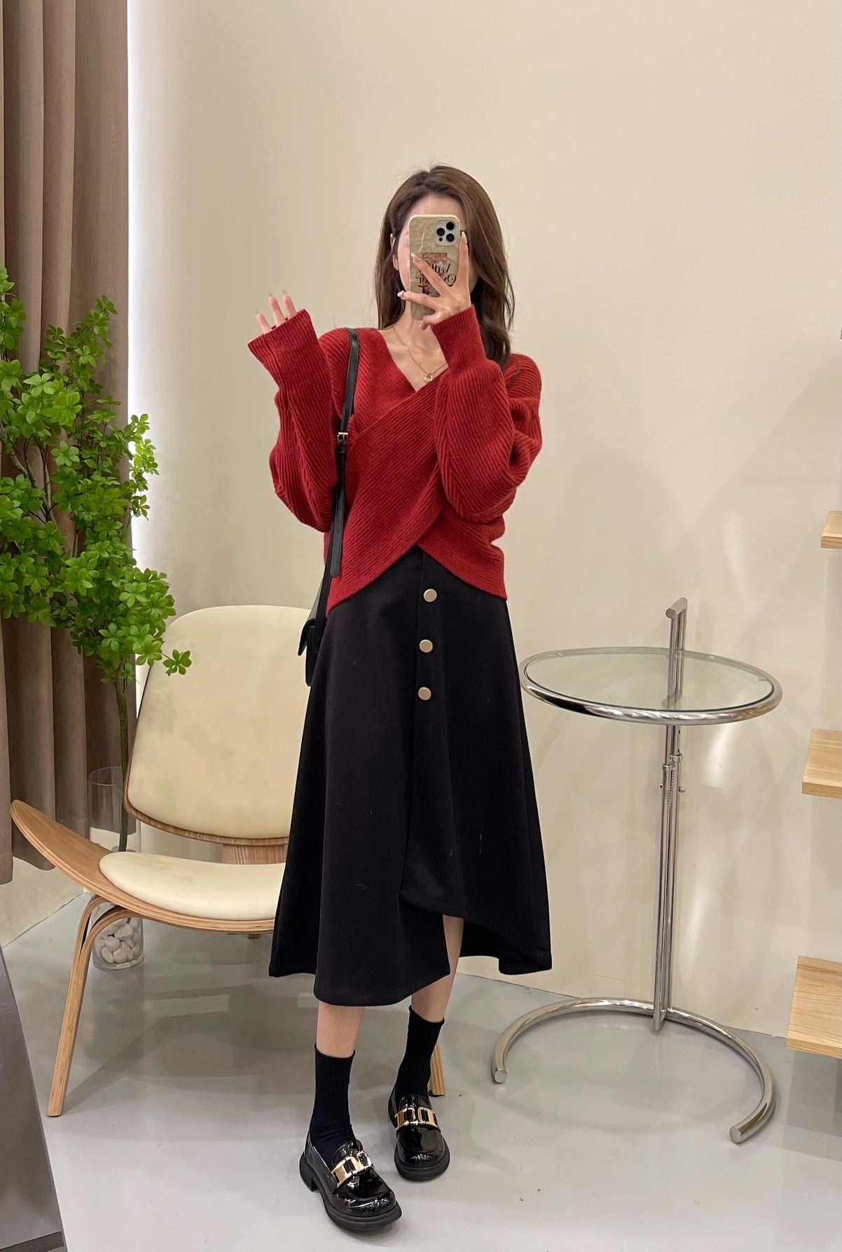 Crossed Sweater