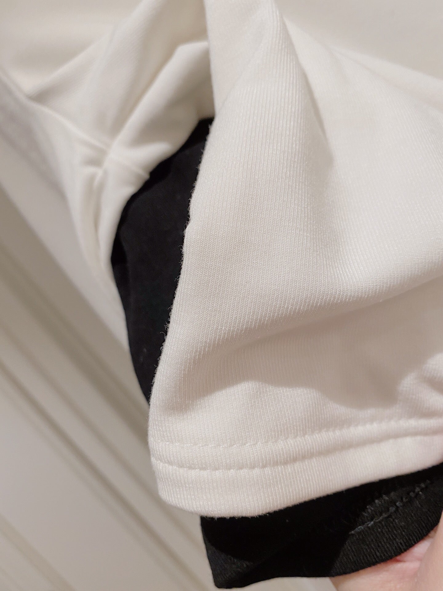 Scoop Neck Cotton Tee