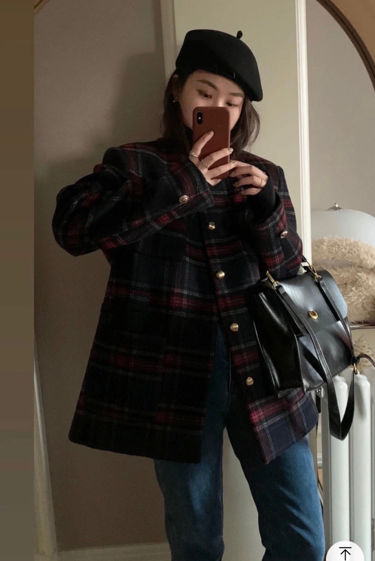 Vintage Plaid Jacket