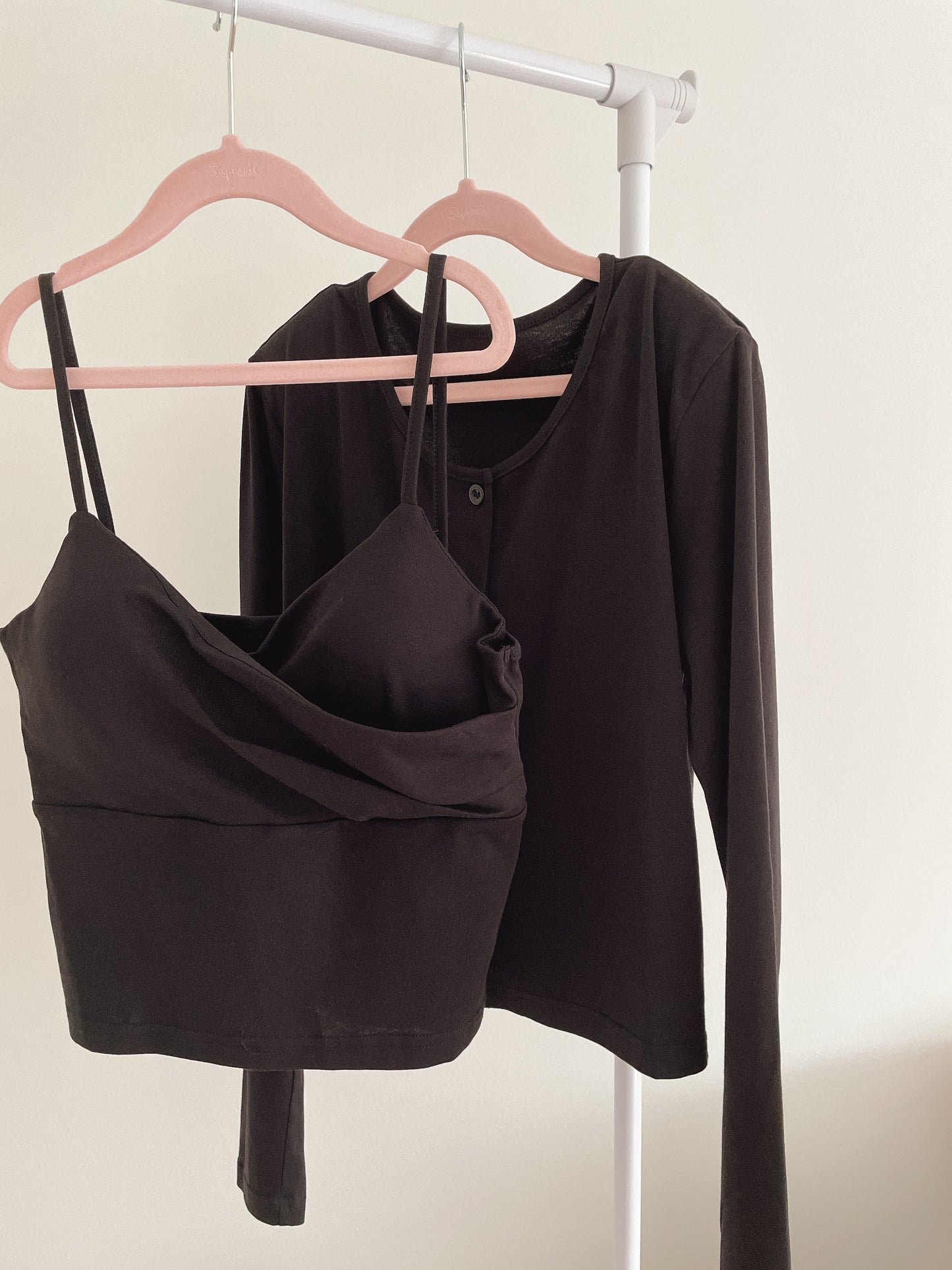 Minimalist Cotton Camisole Set