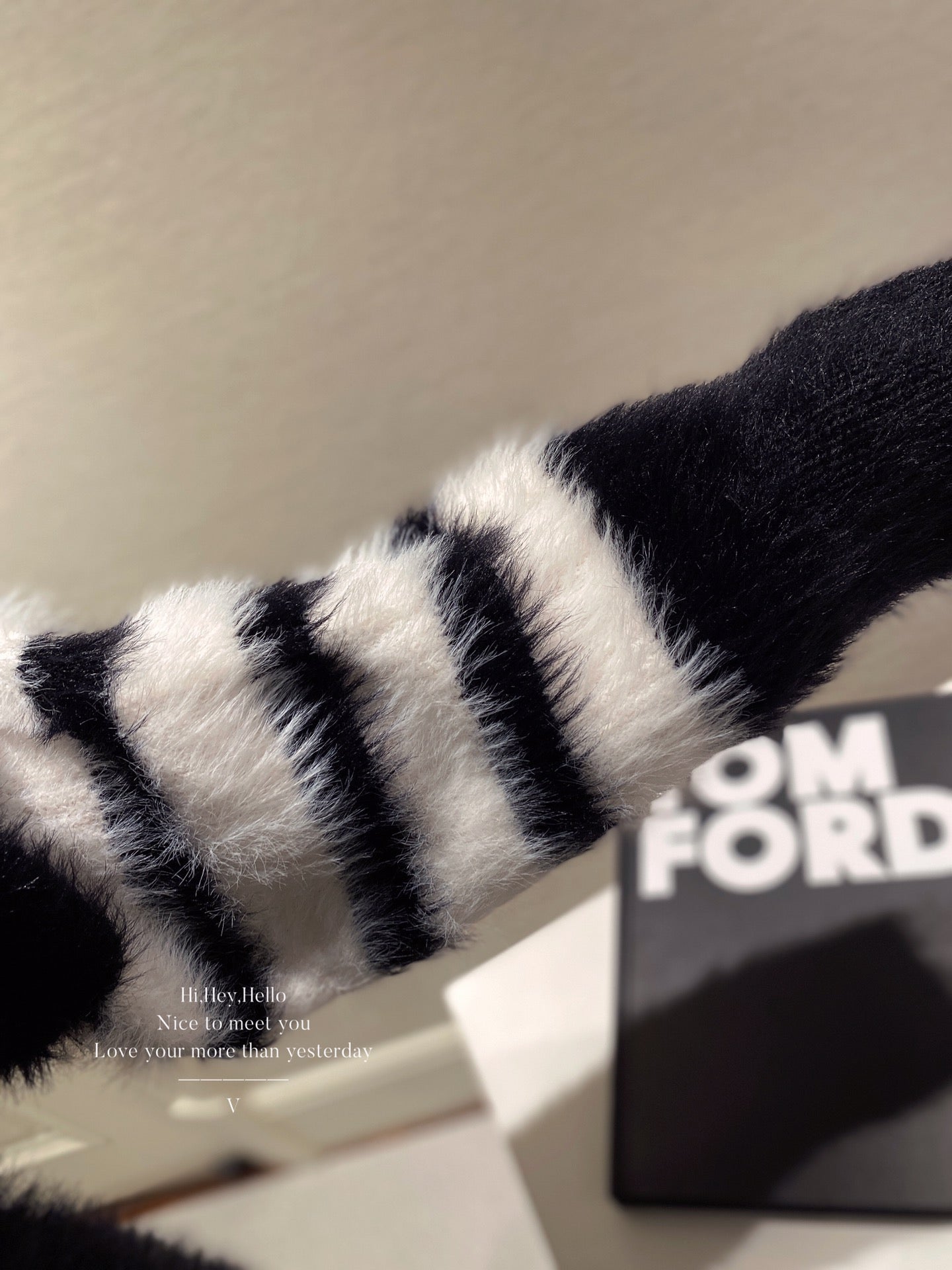 Four White Lines Cardigan