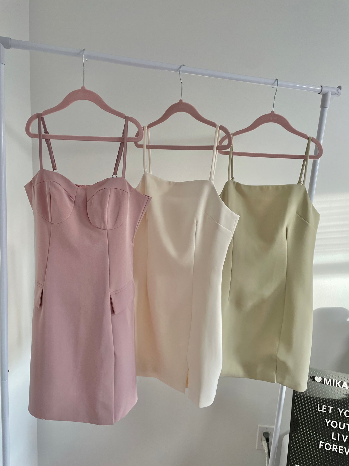 Split Mini Cami Dress