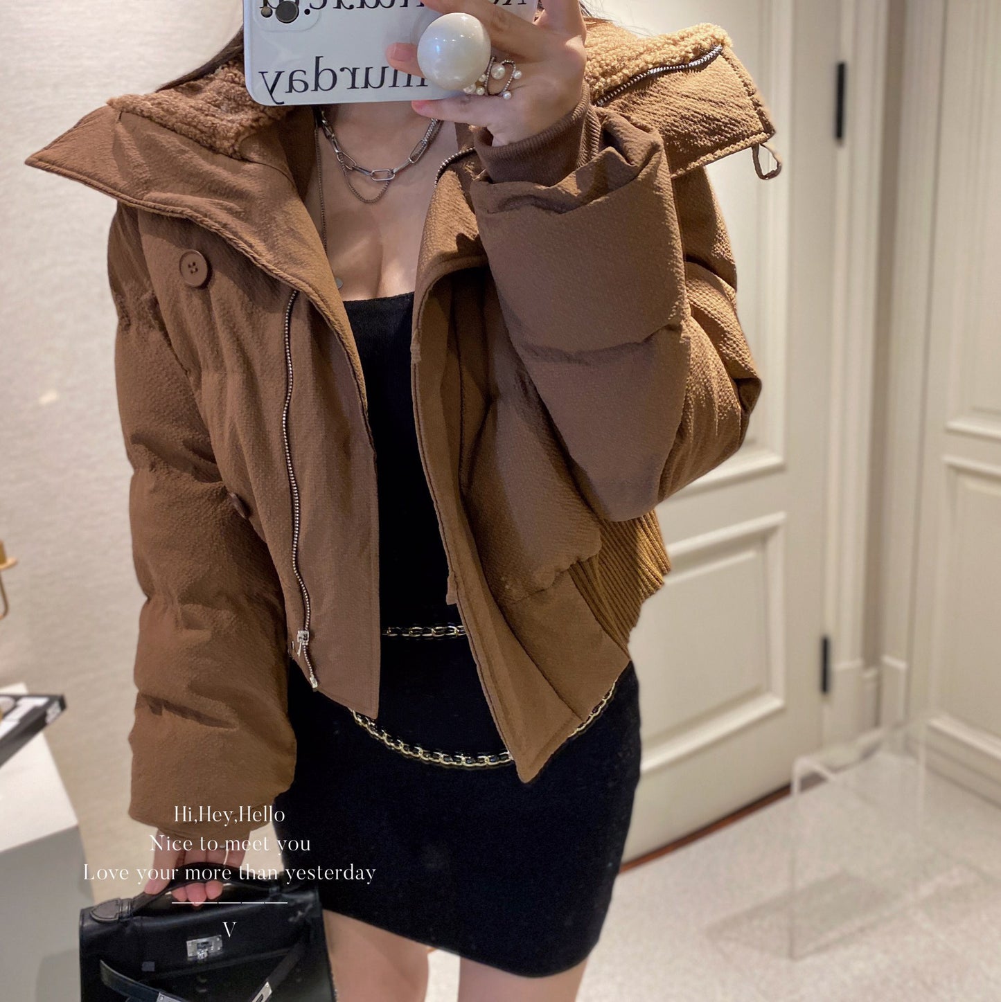 Padded Warm Short Jacket