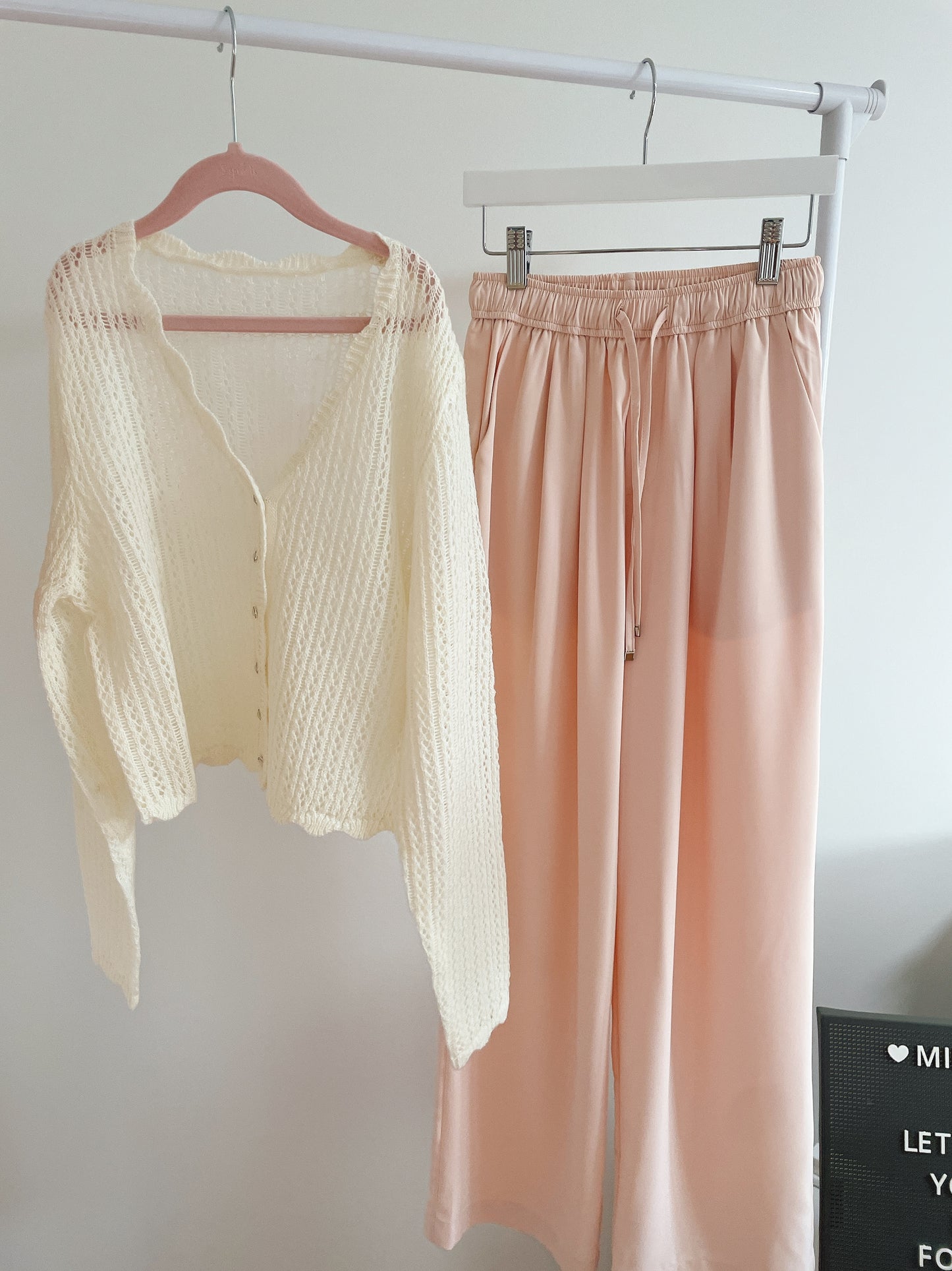 Peach Relaxed Air Pants