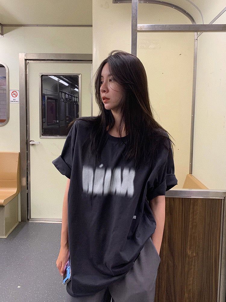 Vibrating Words Oversized Soft Tee