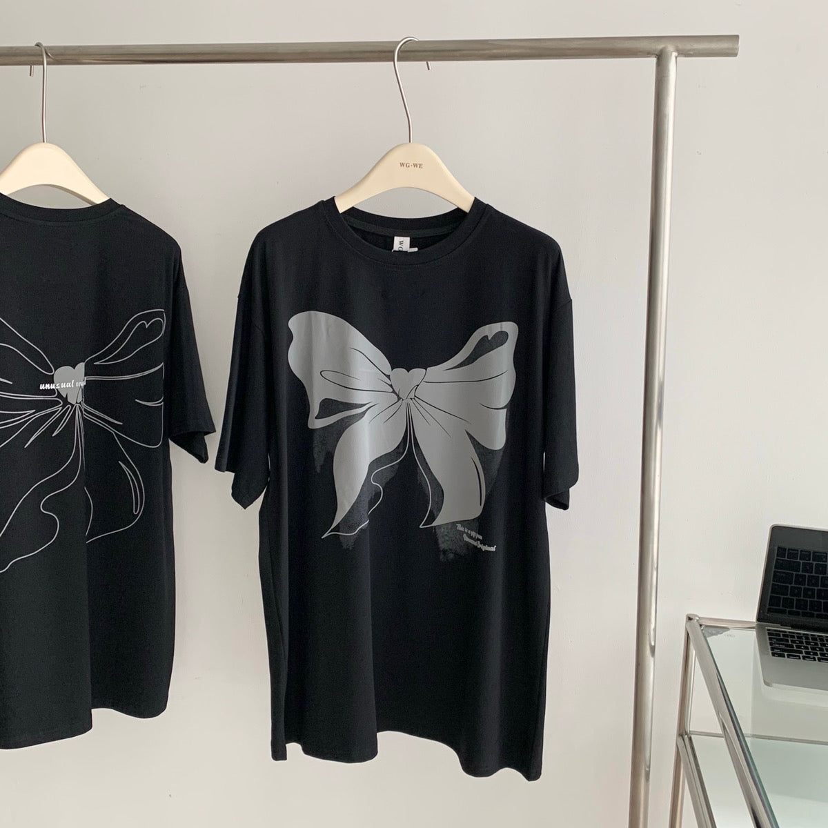 Large Ribbon Oversized Tee