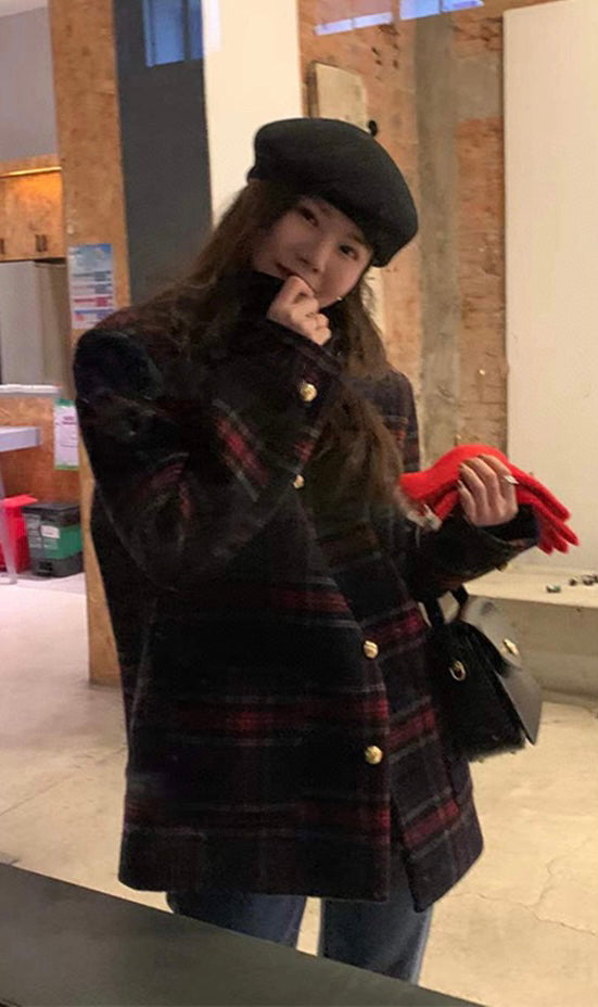 Vintage Plaid Jacket