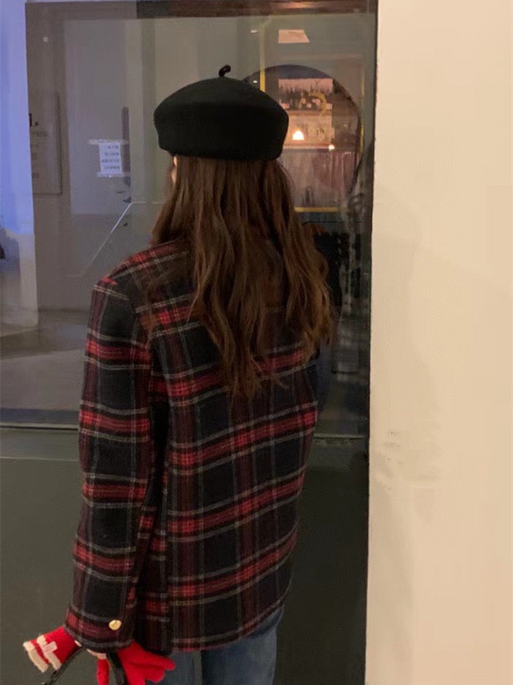 Vintage Plaid Jacket