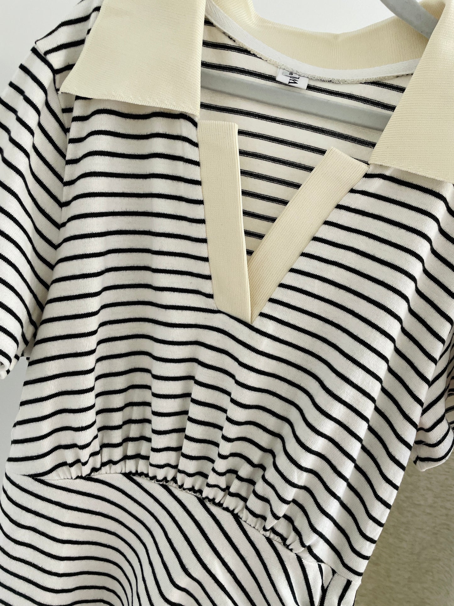Light Weight Knit Polo Dress