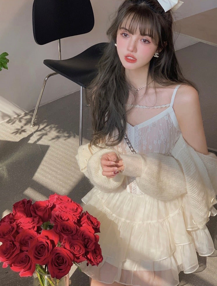 Bustier Cami Layered Dress