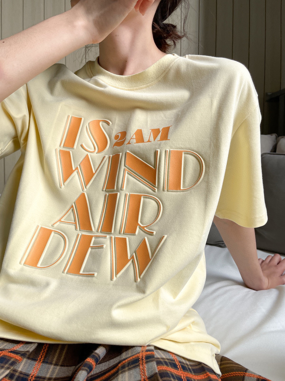 3D Letters Oversized Tee