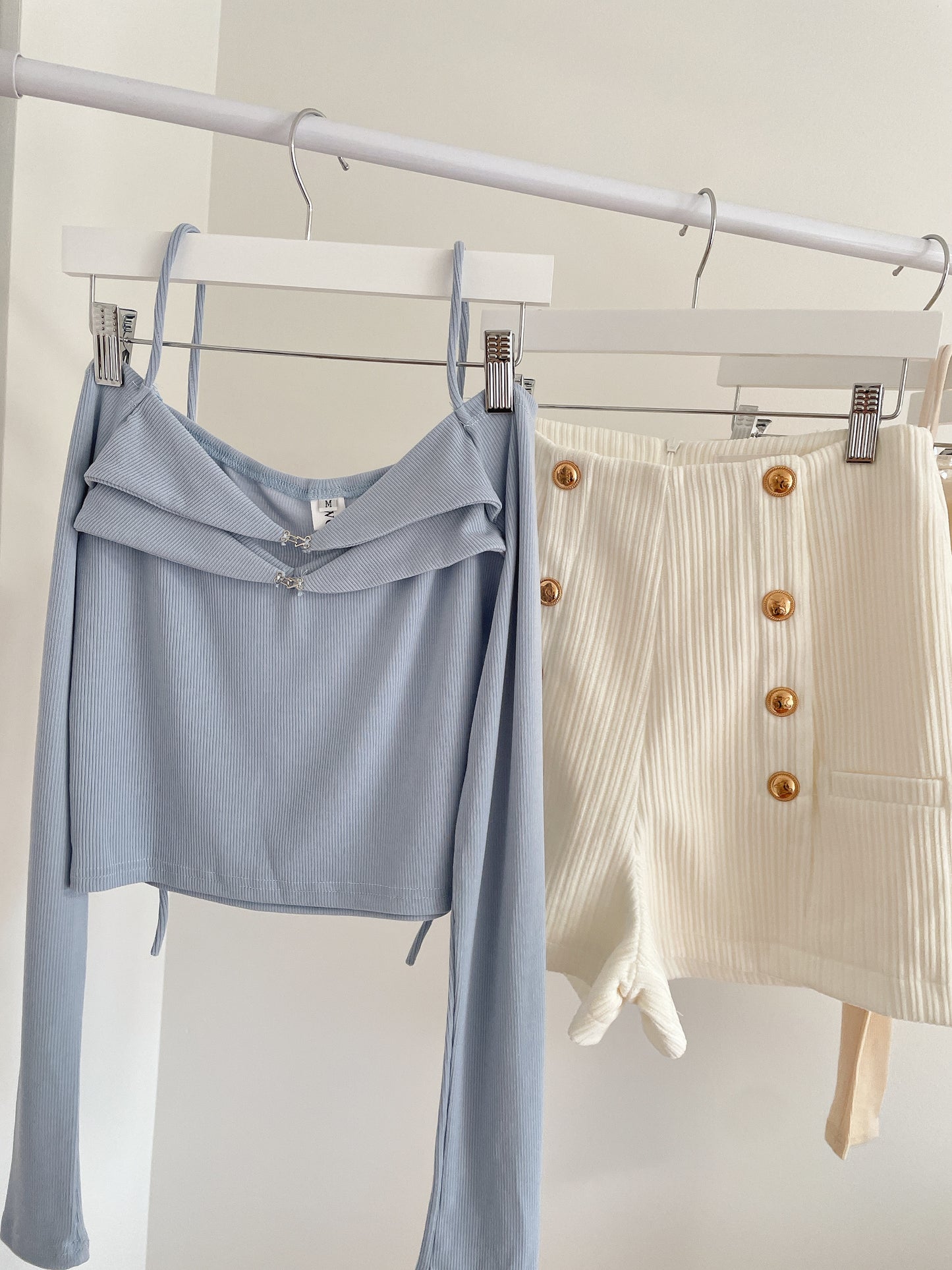 Front Cross Soft Knit Top