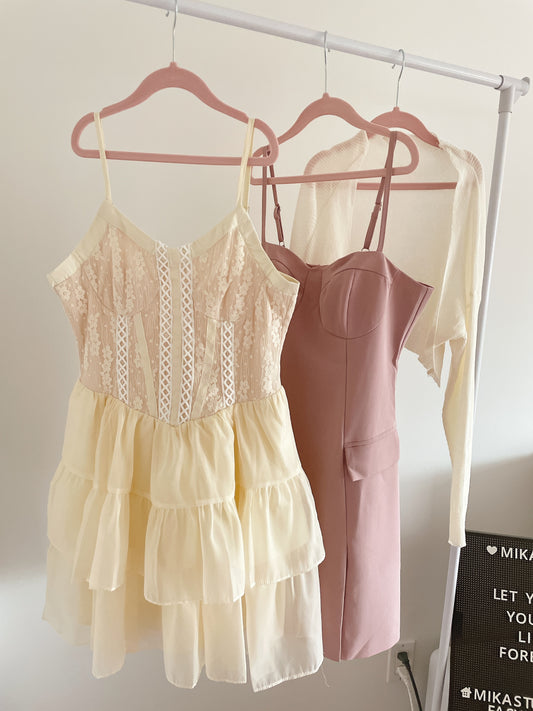 Bustier Cami Layered Dress