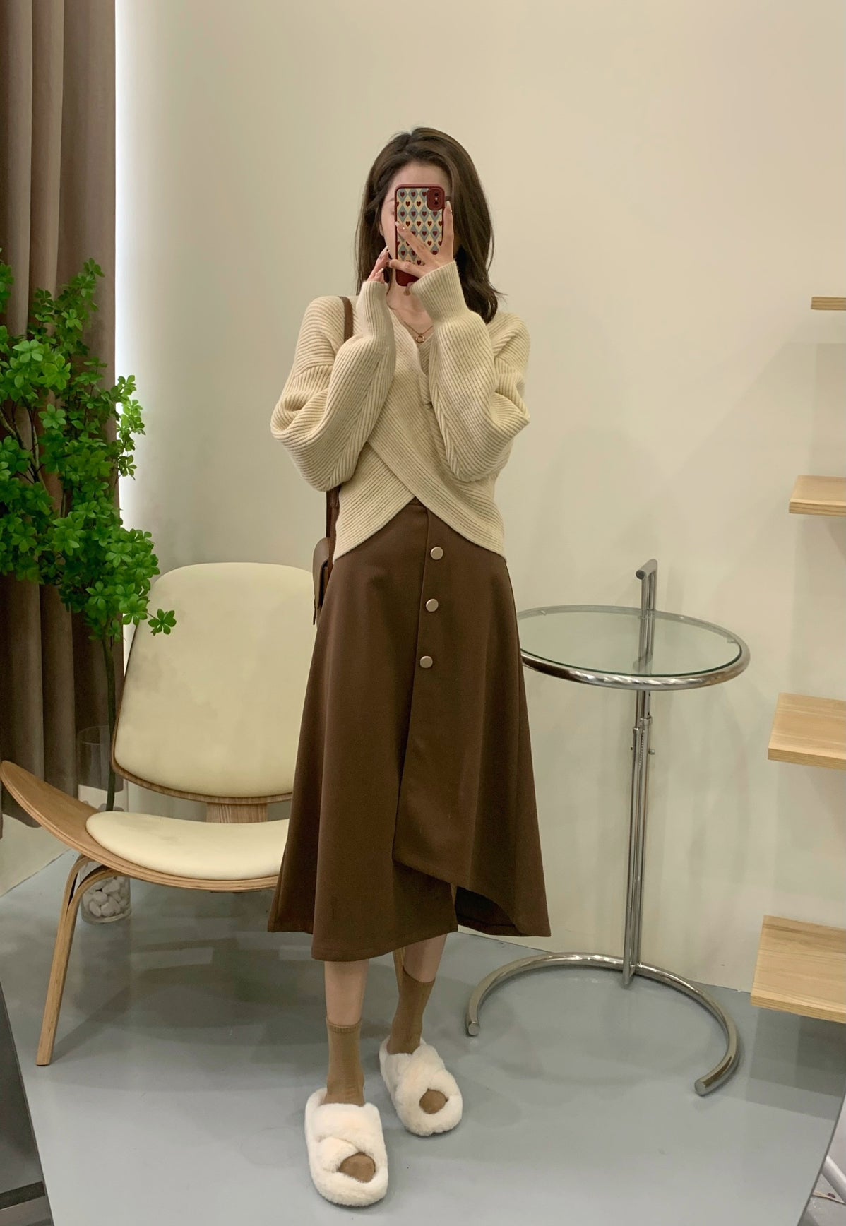 Crossed Sweater