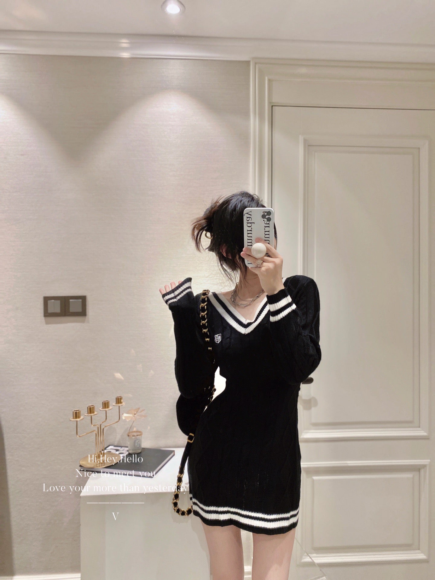 High School Knit Dress