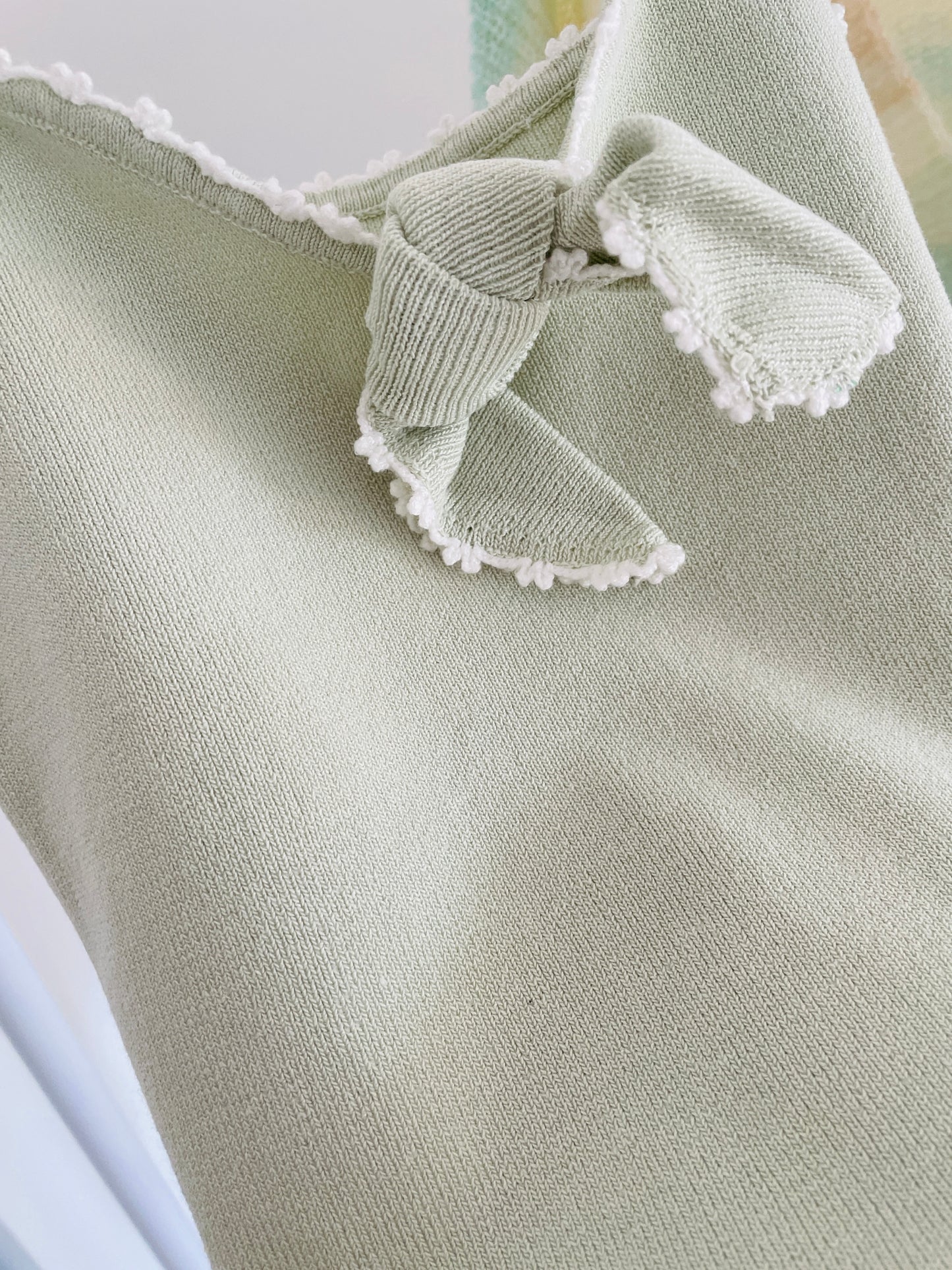 Ribbed Ribbon Cute Camisole